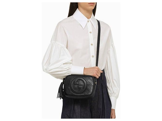 Gucci Borsa a Spalla Blondi Piccola - vista 5