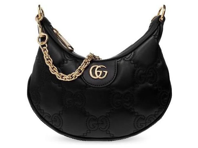 Gucci Borsa Mini Matelassé GG Nero - vista 5