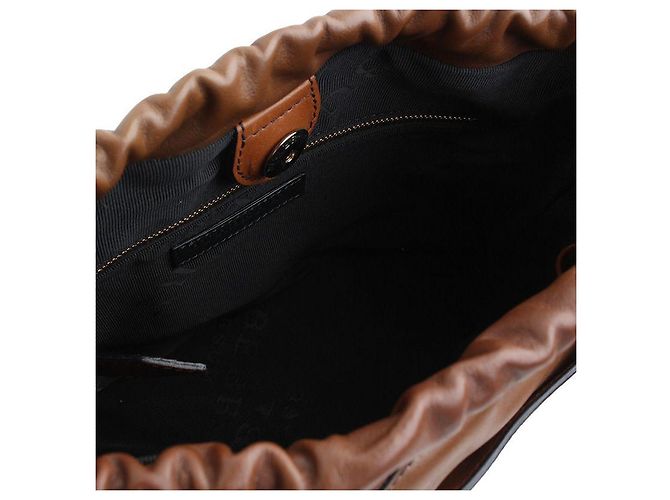 Burberry Borsa a tracolla Prosum Tabi in shearling Nero - vista 5