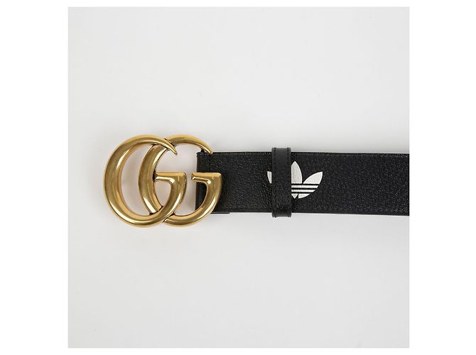 Gucci Adidas GG Marmont Gürtel Größe Schwarz - Ansicht 3