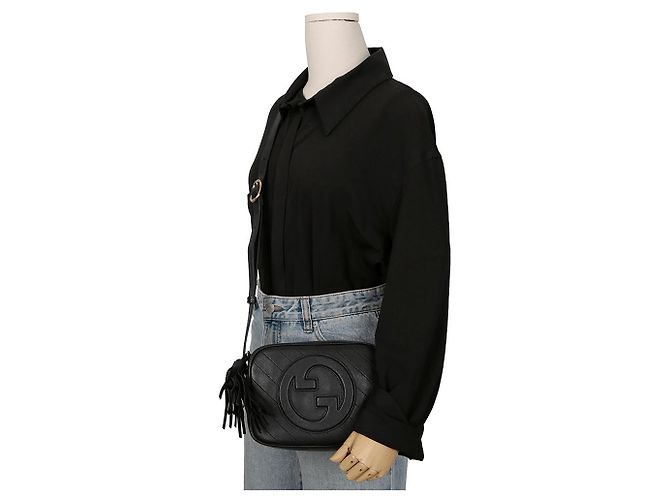 Gucci Borsa a tracolla Blondie Small Nero - vista 9