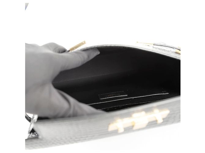 Saint Laurent Borsa a spalla media Manhattan Nero - vista 9