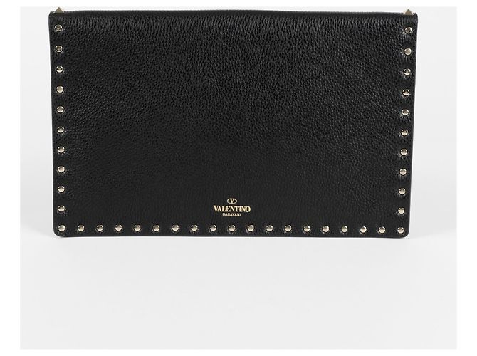 Valentino Clutch sobre Rockstud Negro - vista 3