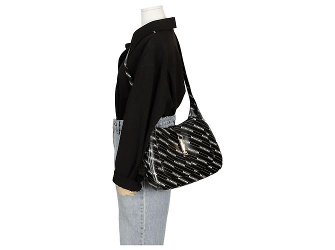 Gucci Borsa a Spalla Media Jackie Hacker Project Nero - vista 10