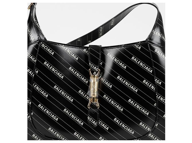 Gucci Borsa a Spalla Media Jackie Hacker Project Nero - vista 2