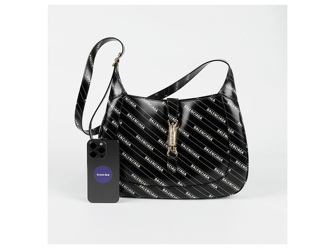 Gucci Borsa a Spalla Media Jackie Hacker Project Nero - vista 8