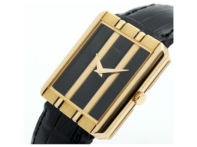 Piaget Relógio masculino Polo Onyx Black em ouro, Quartzo médio dourado - vista 12