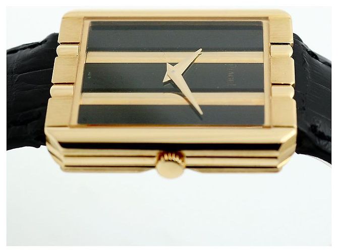 Piaget Relógio masculino Polo Onyx Black em ouro, Quartzo médio dourado - vista 14