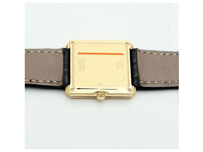 Piaget Relógio masculino Polo Onyx Black em ouro, Quartzo médio dourado - vista 17