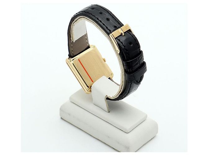 Piaget Relógio masculino Polo Onyx Black em ouro, Quartzo médio dourado - vista 7