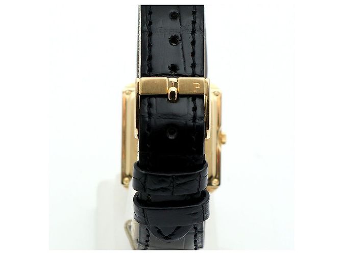 Piaget Relógio masculino Polo Onyx Black em ouro, Quartzo médio dourado - vista 9