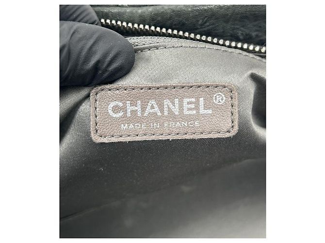 Chanel Borsa a spalla bowling verde scuro - vista 12