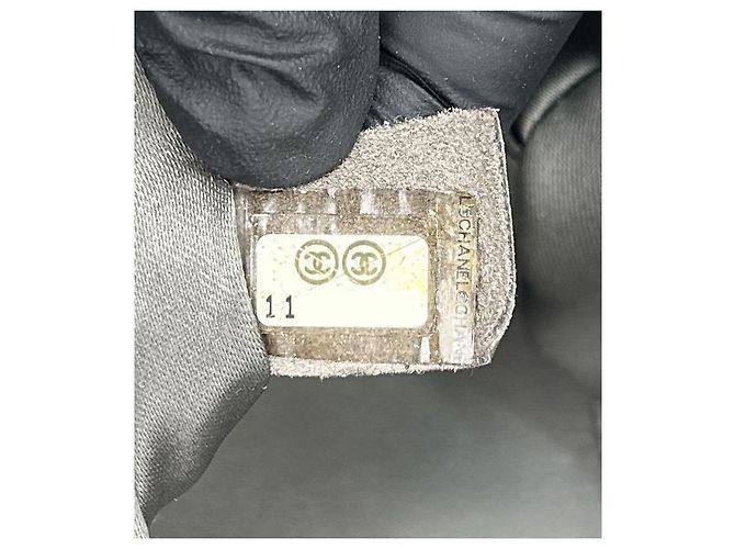 Chanel Borsa a spalla bowling verde scuro - vista 13