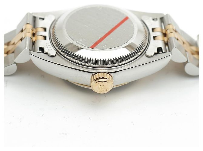 Rolex Datejust mit Weißem Römischen Goldpunkt - Ansicht 14