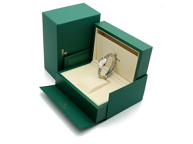 Rolex Datejust mit Weißem Römischen Goldpunkt - Ansicht 26