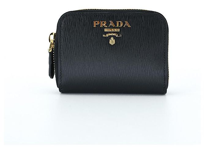 Prada Cartera de Mujer de Cuero Negro - vista 13