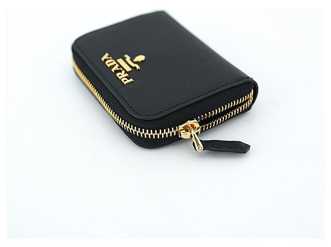 Prada Cartera de Mujer de Cuero Negro - vista 14