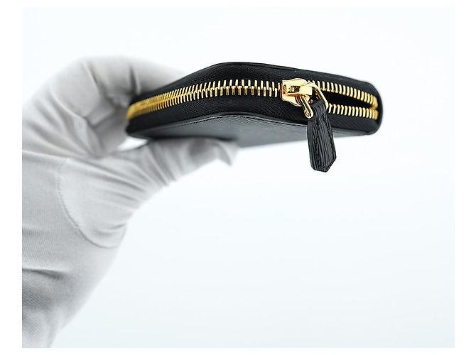 Prada Cartera de Mujer de Cuero Negro - vista 19