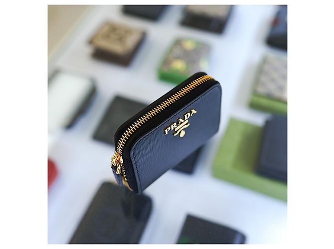 Prada Cartera de Mujer de Cuero Negro - vista 5