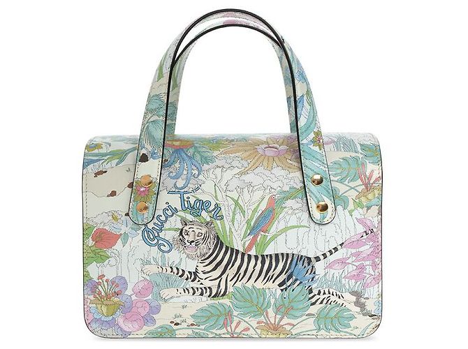 Gucci Multicolor Tiger Horsebit Schultertasche UTIAC Mehrfarben - Ansicht 11