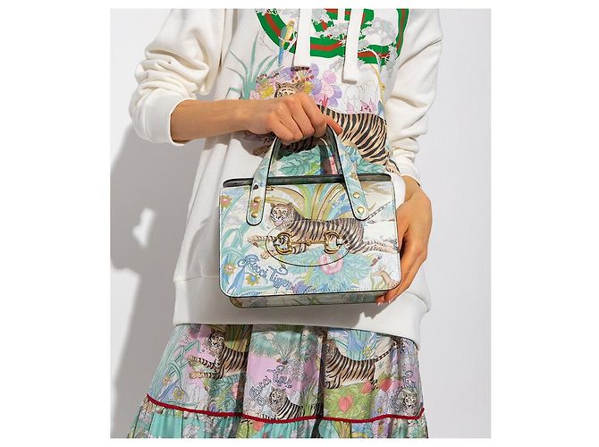 Gucci Multicolor Tiger Horsebit Schultertasche UTIAC Mehrfarben - Ansicht 12