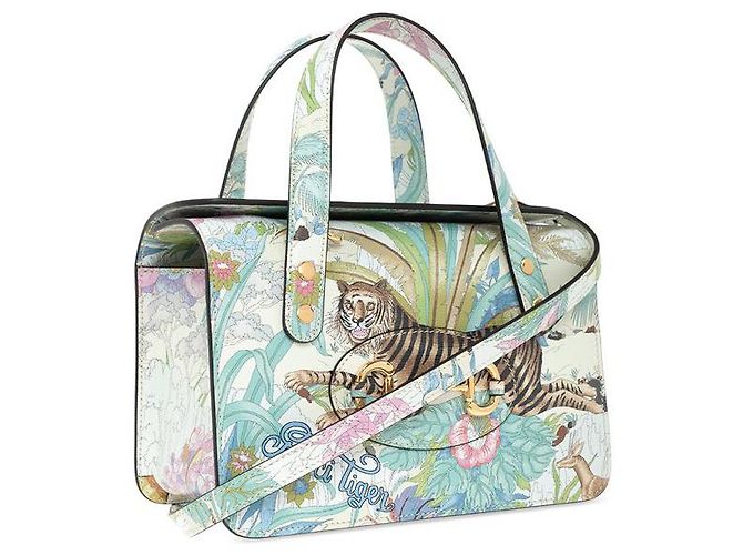 Gucci Multicolor Tiger Horsebit Schultertasche UTIAC Mehrfarben - Ansicht 4