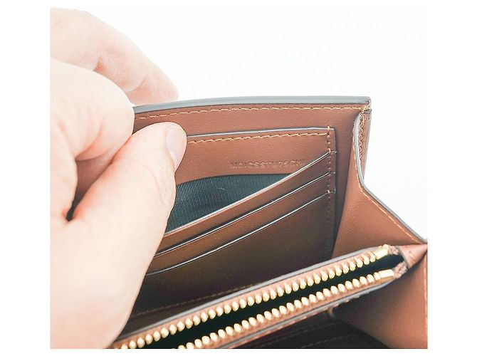 Burberry Borsa a tracolla a righe in pelle per donne Marrone - vista 17