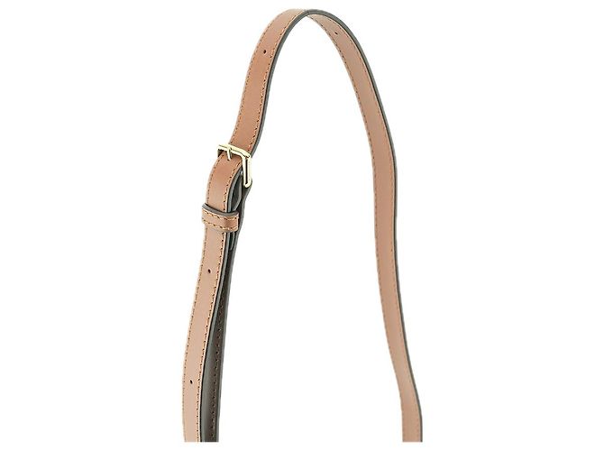 Burberry Borsa a tracolla a righe in pelle per donne Marrone - vista 9