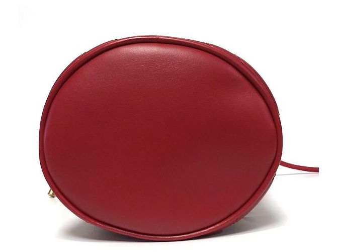 Gucci Mini borsa a secchiello Marmont GG rossa Rosso - vista 9