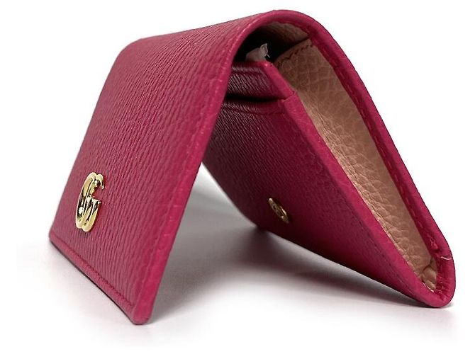 Gucci Tarjetero GG Logo Marmont Rosa Rojo - vista 6