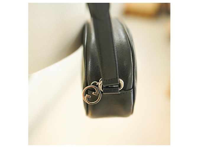 Gucci Borsa a tracolla in pelle nera per donna - AACPY Nero - vista 11