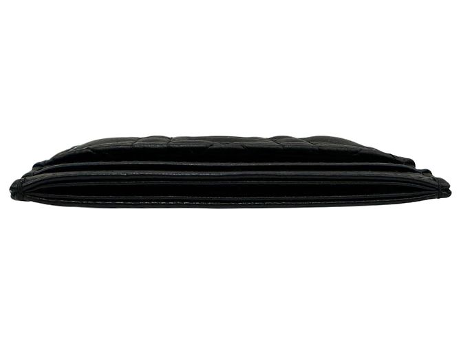 Dior Damen-Kartenhalter Cannage mit Freesia CD-Logo Schwarz - Ansicht 9