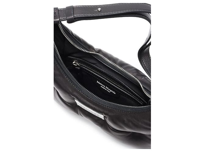 Maison Martin Margiela Borsa a spalla hobo Glam Slam piccola Nero - vista 10