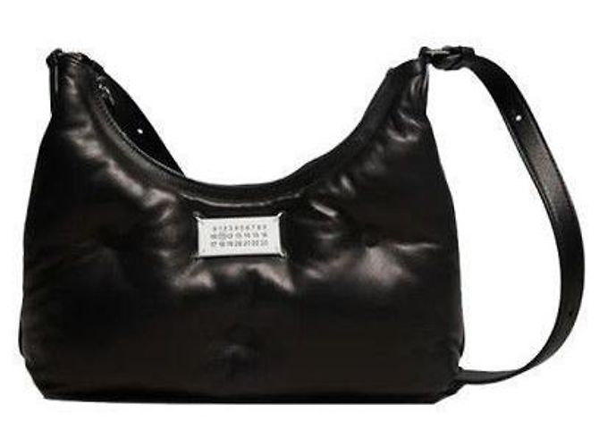 Maison Martin Margiela Borsa a spalla hobo Glam Slam piccola Nero - vista 4