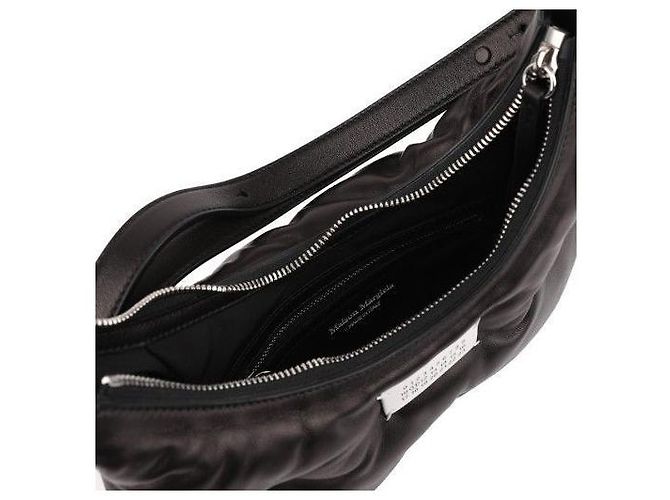 Maison Martin Margiela Borsa a spalla hobo Glam Slam piccola Nero - vista 6