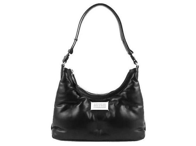 Maison Martin Margiela Borsa a spalla hobo Glam Slam piccola Nero - vista 7