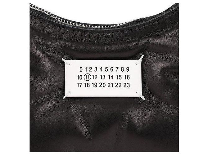 Maison Martin Margiela Borsa a spalla hobo Glam Slam piccola Nero - vista 8