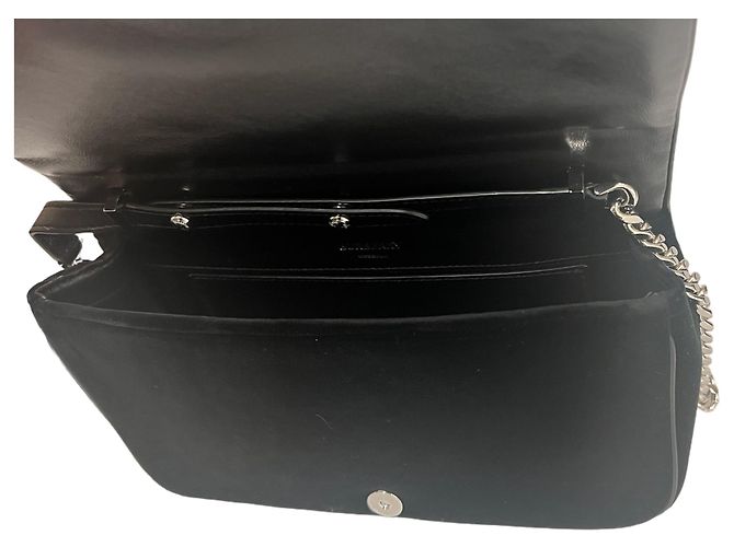 Burberry Borsa a spalla piccola in cristallo Nero - vista 7