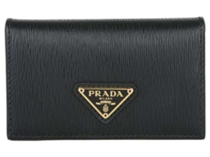 Prada Visitenkartenhalter aus glattem Leder - Ansicht 2