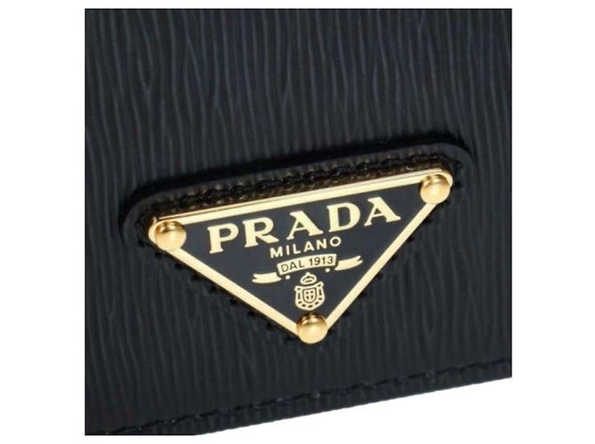 Prada Visitenkartenhalter aus glattem Leder - Ansicht 7