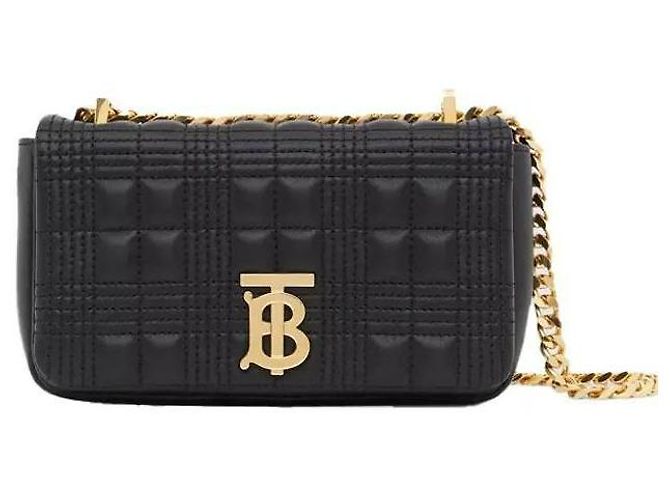 Burberry Borsa Mini Rola in Pelle Trapuntata - vista 5