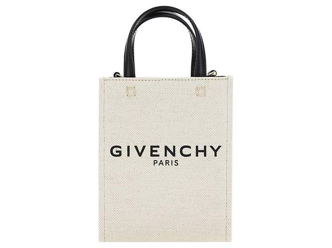 Givenchy Vertikale Mini-Tote-Tasche aus Canvas - Ansicht 4