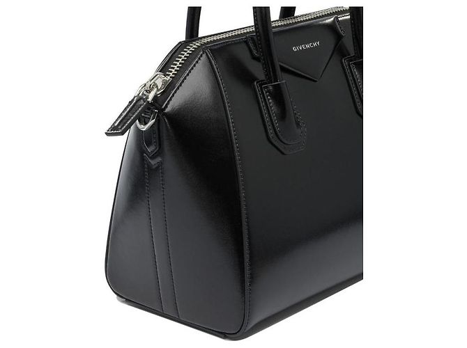 Givenchy Borsa Tote Antigona Piccola in Pelle Nero - vista 7