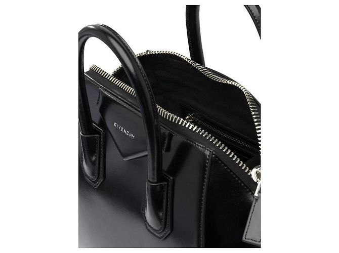 Givenchy Borsa Tote Antigona Piccola in Pelle Nero - vista 8