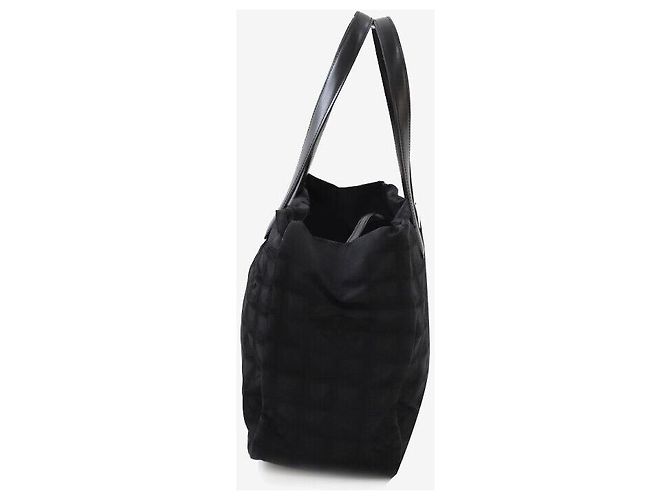 Chanel Nueva Bolsa de Viaje Boston Negra Negro - vista 2