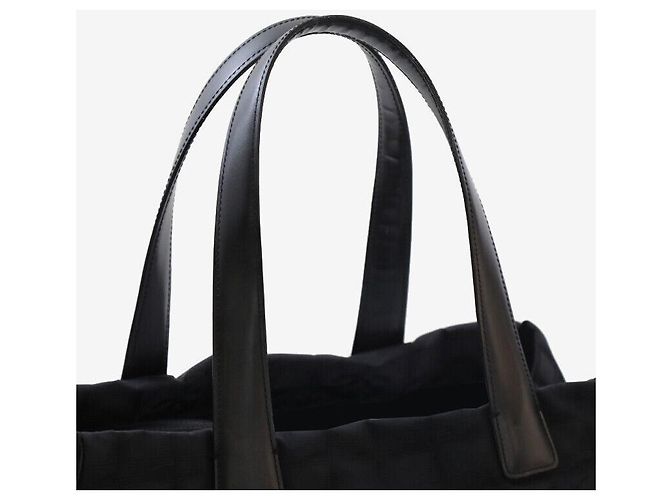 Chanel Nueva Bolsa de Viaje Boston Negra Negro - vista 5