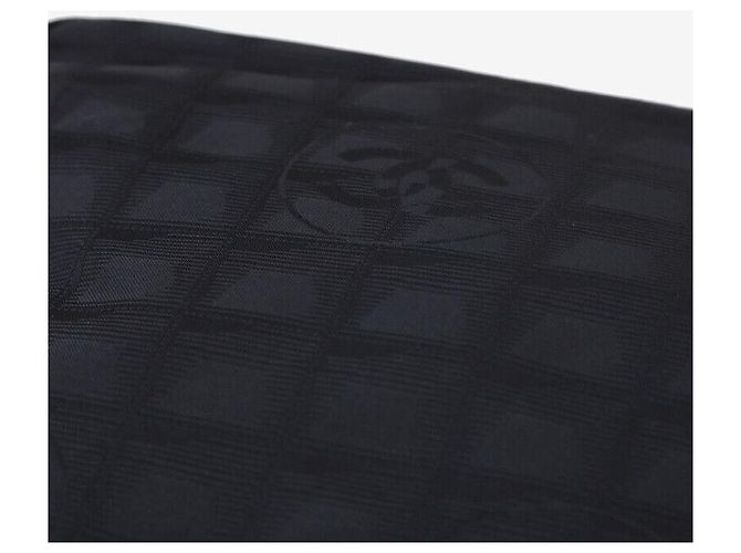 Chanel Nueva Bolsa de Viaje Boston Negra Negro - vista 6
