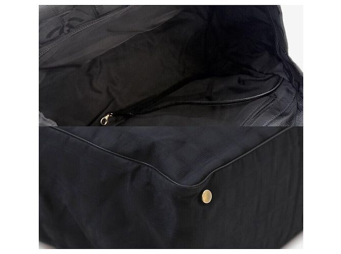 Chanel Nueva Bolsa de Viaje Boston Negra Negro - vista 7
