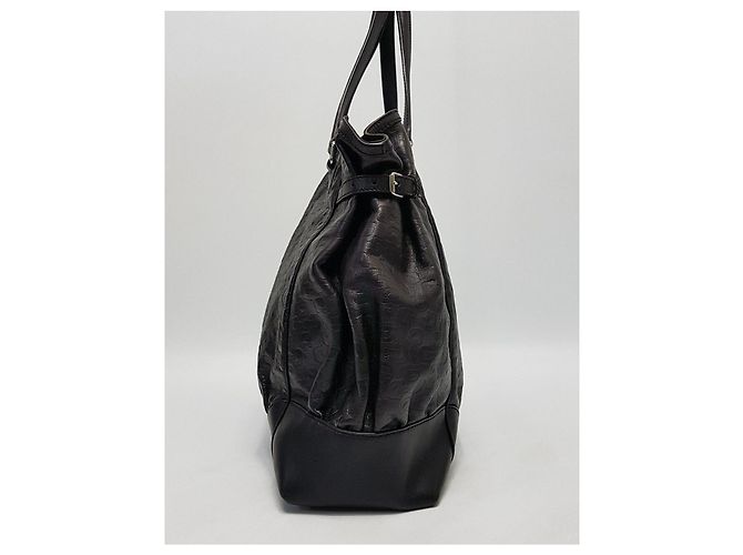 Gucci Große Leder-Tote-Bag Braun - Ansicht 3