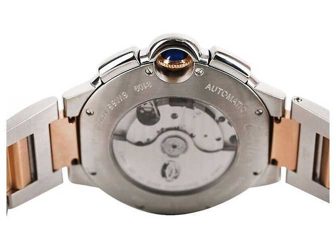 Cartier Ballon Bleu Combi Chrono Bianco - vista 5